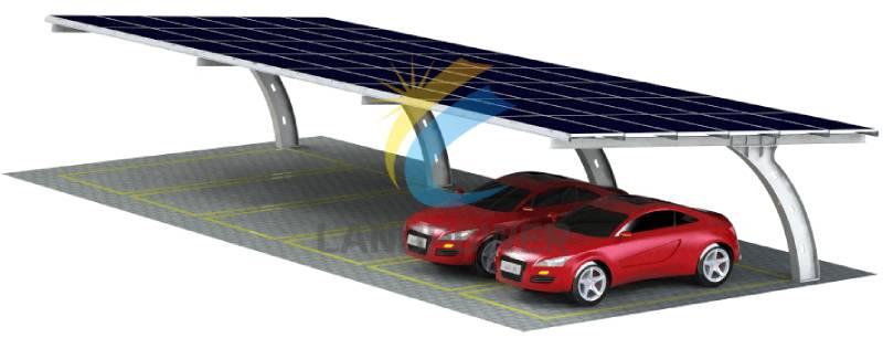 solar pv carport structure