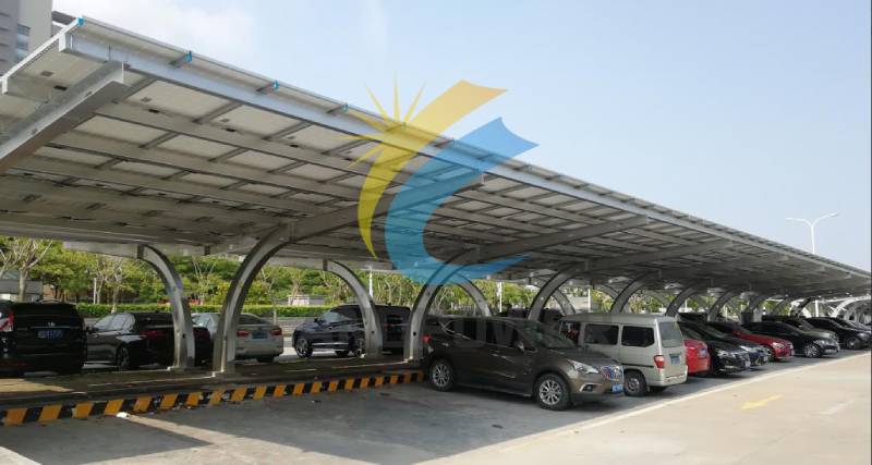 aluminium solar pv carport