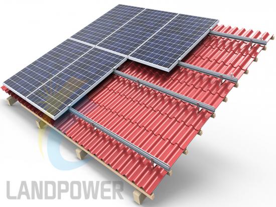 Tile Roof PV Mounting