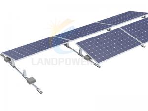 Estructura de montaje solar de lastre de techo plano