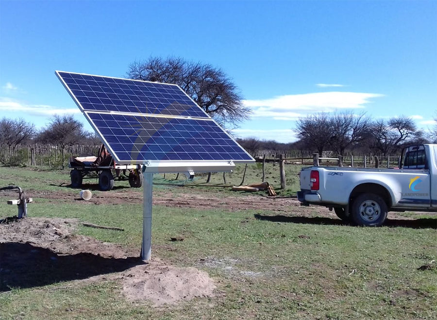 Landpower Solar FOTOVOLTAICA para Montaje en Poste para Pequeños Sistemas Fuera de la red